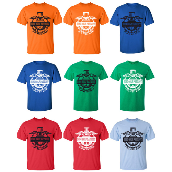 Disc Golf T Shirt Discgolf PATRIOT Discgolfer Discgolfing Shirt - Picture 3 of 16